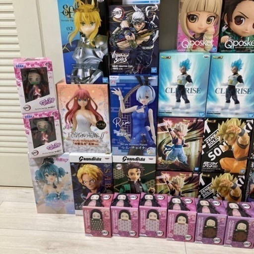 【新品未開封】プライズ フィギュア 50体 まとめ売り