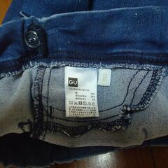 ●女児 女の子 GUパンツ 2枚セット●130 140●の画像