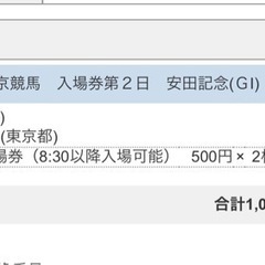 競馬観戦行きませんか！