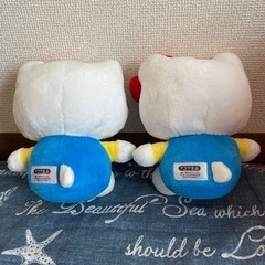 フコク生命キティちゃんぬいぐるみの画像