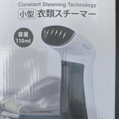 小型衣類スチーマー(￣▽￣)bの画像