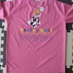 ピンクTシャツ👚中古の画像