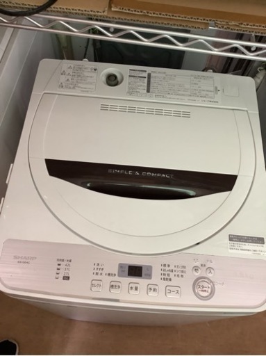 SHARP 全自動洗濯機 ES-GE4C-T リサイクルショップ宮崎屋　佐土原店　22.6.3F