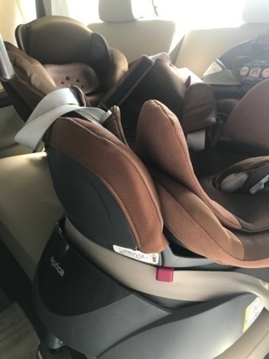 Aprica アップリカ チャイルドシート　ブラウン　