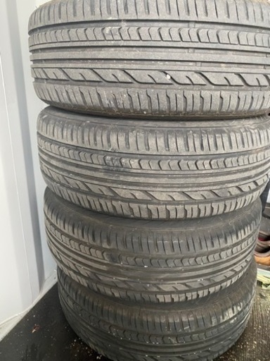 15インチ195/65R15バリ山 PCD114.3 5穴