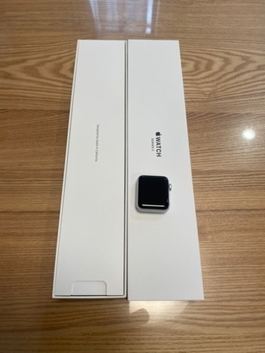 その他 Apple Watch series3 38mm Silver Aluminum Sport Band White