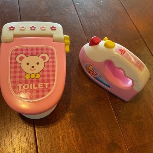 ポポちゃんグッズ　おトイレ　アイロン