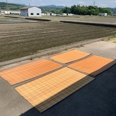 すだれ　カーテン　日よけ　古民家 4枚セット