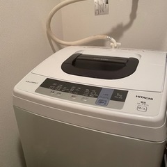 【受け渡し先確定】洗濯機 HITACHI 5kg NW-50C の画像