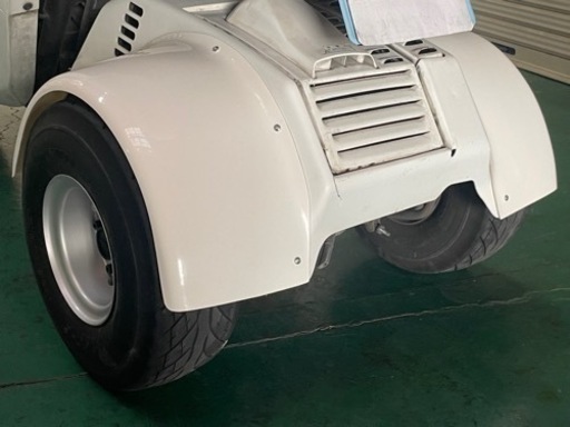 【御成約有難う御座いました】☆NEWオ-バ-フェンダ-!ワイドスペ-サ-!消耗品OK!2スト後期ジャイロキャノピーミニカー改 社外大型リヤBOX装備!当社新品オ-バ-フェンダ-!ノ-ヘルOK!