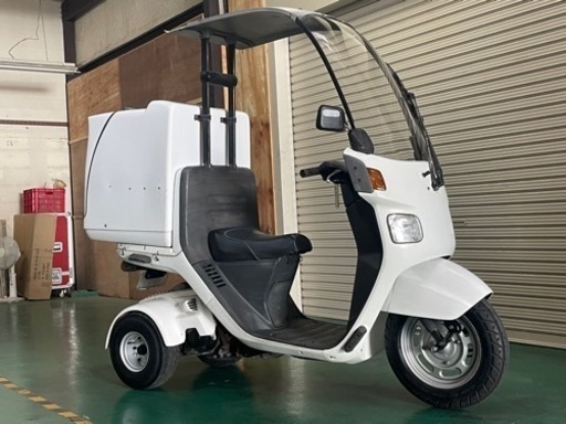 【御成約有難う御座いました】☆NEWオ-バ-フェンダ-!ワイドスペ-サ-!消耗品OK!2スト後期ジャイロキャノピーミニカー改 社外大型リヤBOX装備!当社新品オ-バ-フェンダ-!ノ-ヘルOK!