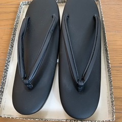 和装　草履　黒