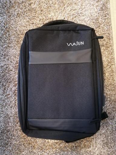 社会人応援⭐新品 ビジネス ワジュン パソコン バッグ リュック 黒　カッコイイです