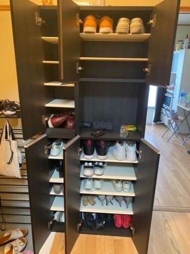 下駄箱　美品　使用期間2週間