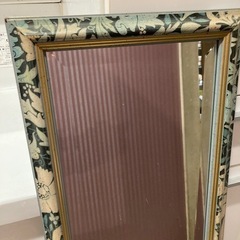 イタリア製　アンティーク　姿見ミラーの画像