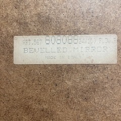 イタリア製　アンティーク　姿見ミラーの画像