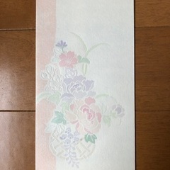 封筒10枚/花柄