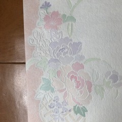 封筒10枚/花柄の画像