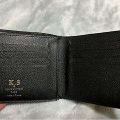 ルイヴィトン ダミエ 二つ折り財布の画像