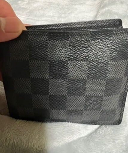 ルイヴィトン ダミエ 二つ折り財布