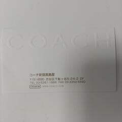 値下【西葛西駅引渡し】COACH バックの画像