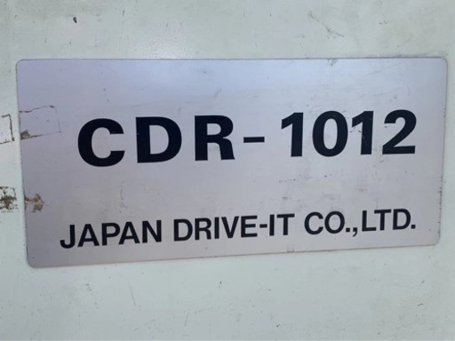 引き取り大歓迎  日本ドライブイット株式会社  純正  スタッド溶接ロボットCDR-1012型　傷や汚れあり　取説あり