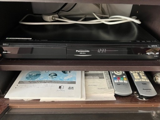 TVテレビ&レコーダー　セットです！　