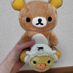 リラックマ　ぬいぐるみの画像