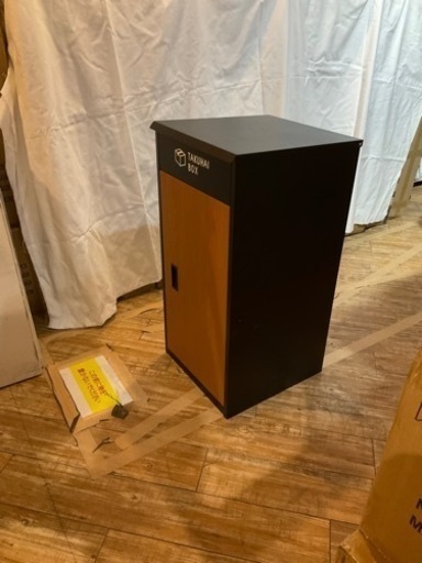 PYKES PEAK 宅配ボックス　受取りボックス　ディープウッド