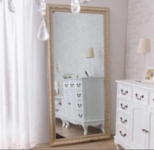 姿見　大型　シャンパンゴールド