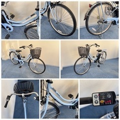 Panasonic 8.9Ah新品バッテリー 電動自転車【中古】【7YC6713】