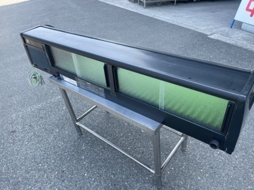☆ 中古品 ホシザキ ネタケース ショーケース NHC-150B-R-B 100V 2015年 1500ｘ350ｘ280ｍｍ 厨房 動
