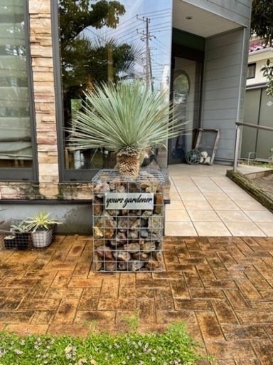 ユッカロストラータガビオン、岐阜石、設置費コミコミ価格(関東圏)