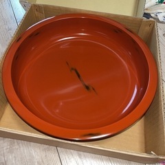 食器　漆器　根来塗　多用鉢　