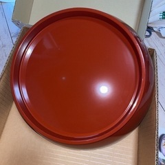 食器　漆器　根来塗　多用鉢　の画像