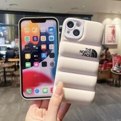 ダウンジャケット風 iPhoneケースの画像