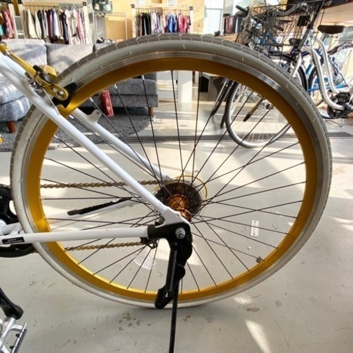 取引中 MOVE L.I.G. クロスバイク ホワイトカラー