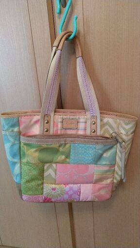 コーチ　COACH　パッチワーク　トートバッグ