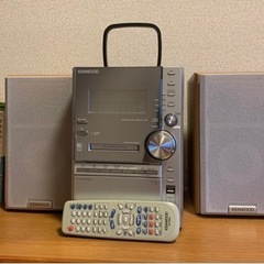 KENWOODのCDコンポの画像