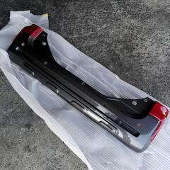 MK53S スペーシアギア リアバンパー 赤/ガンメタ 美品