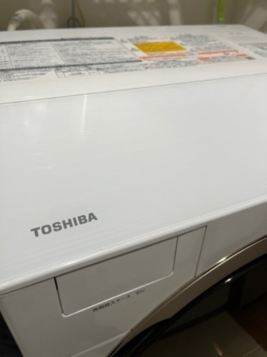✱ 東芝 電気洗濯乾燥機　ドラム式洗濯機　6/11AM引取り可能な方のみ