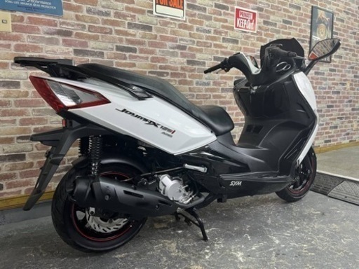 【希少！規格外迫力ボディに快適装備満載♪フルカウルほとんどキズ無！美車絶好調♪】  SYM JOYMAX125スポルト   原付二種【多数画像と動画有】