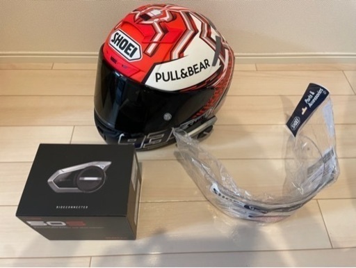 Shoei X-fourteen Marquez5/Sena50Sインカムセット