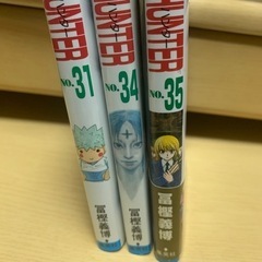 Hunter×Hunter (ハンター×ハンター)3冊