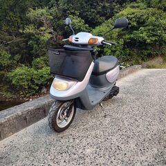 希少な2サイクル♪　ヤマハ　ジョグポシェ　便利な前かごにサイドス...
