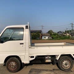 【大特価】スバル　サンバー軽トラ4WDエアコン付きの画像