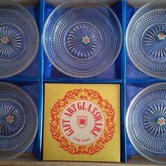 【３5０円】小鉢　５コ（SOGA  GLASS）