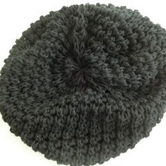 0円：帽子 ニット ベレー帽 中古 6月7日までの画像