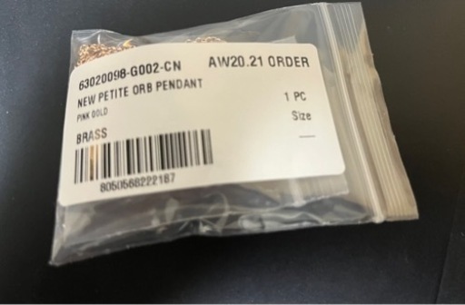 Vivienne Westwood ネックレス 正規輸入品 値下げ！！
