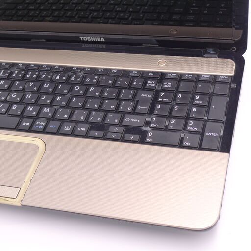 中古良品 新品爆速SSD 15インチ 金色 ノートパソコン 東芝 T552/36GK Celeron 4GB Blu-ray 無線 カ